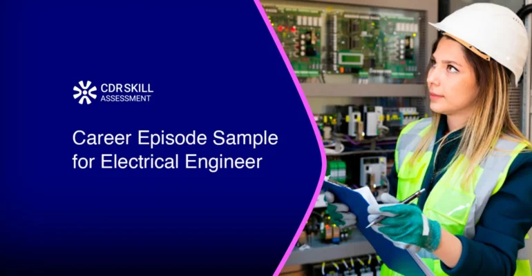 Career Episode Sample for Electrical Engineer