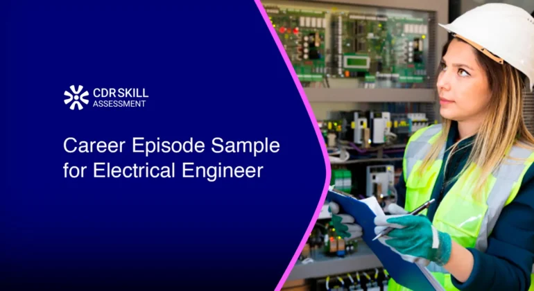 Career Episode Sample for Electrical Engineer