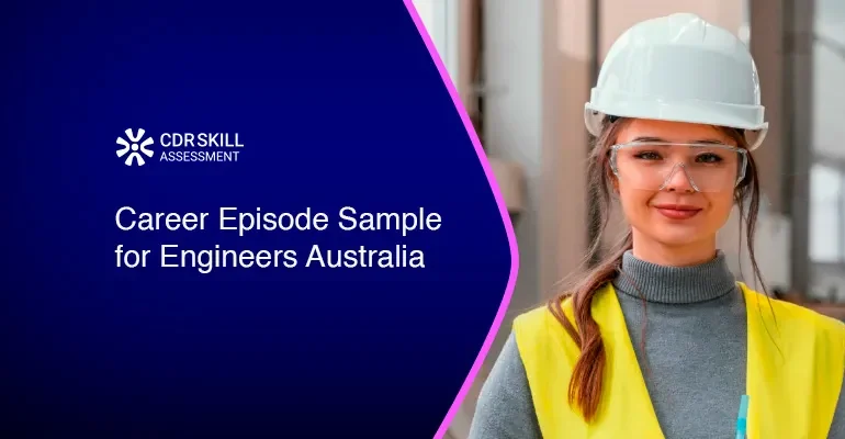 Career Episode Sample for Engineers Australia