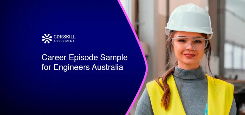 Career Episode Sample for Engineers Australia