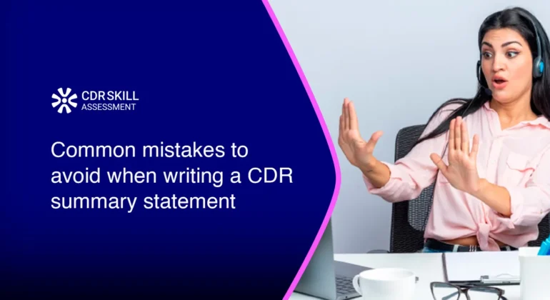 Common mistakes to avoid when writing a CDR summary statement