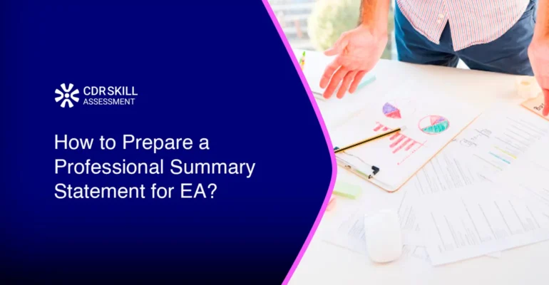 How to Prepare a Professional Summary Statement for EA