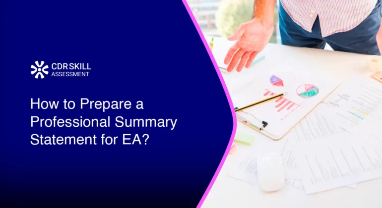 How to Prepare a Professional Summary Statement for EA