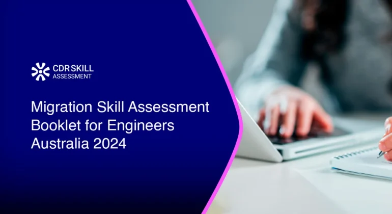 Migration Skill Assessment Booklet for Engineers Australia 2024