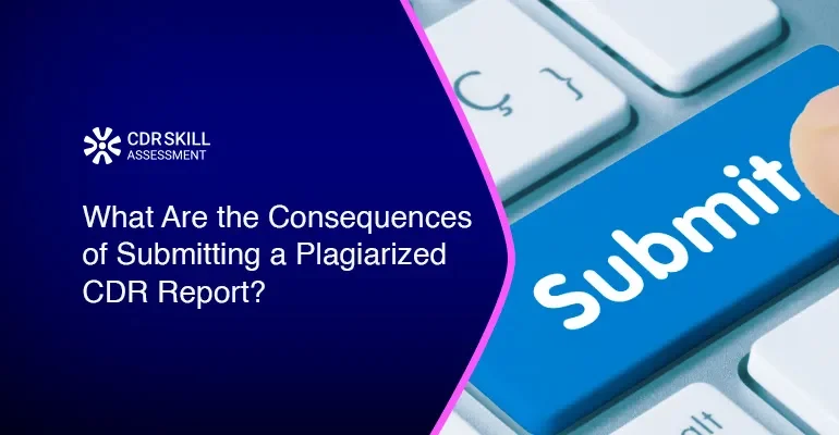 What Are the Consequences of Submitting a Plagiarized CDR Report